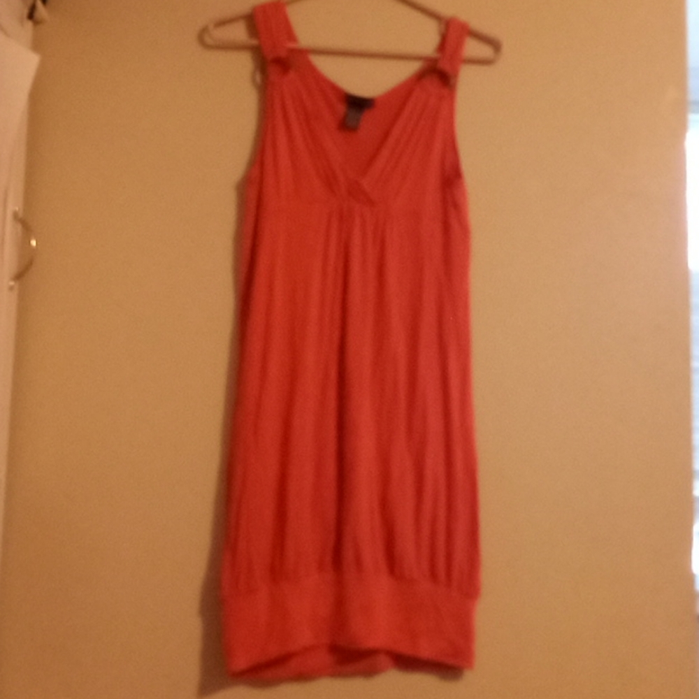 Orange dress